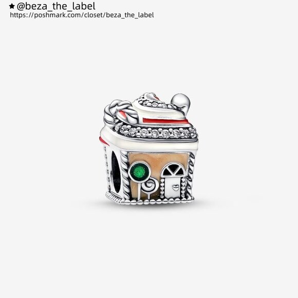Pandora Festive Gingerbread House Charm|Pendant - Picture 1 of 2